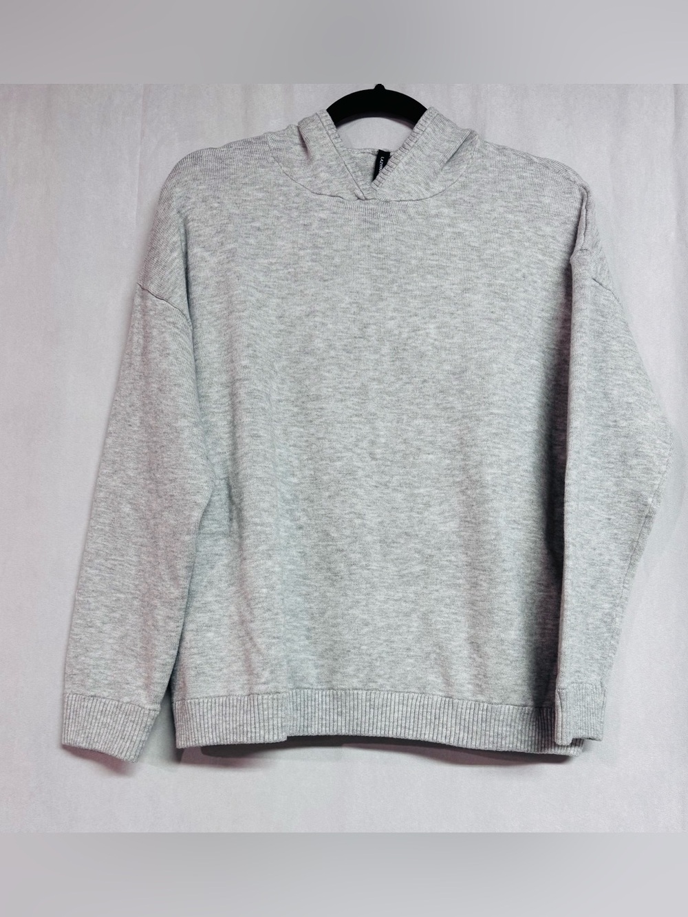 Lazypants Sunday Knit Sweater Gray Medium - Picture 3 of 3
